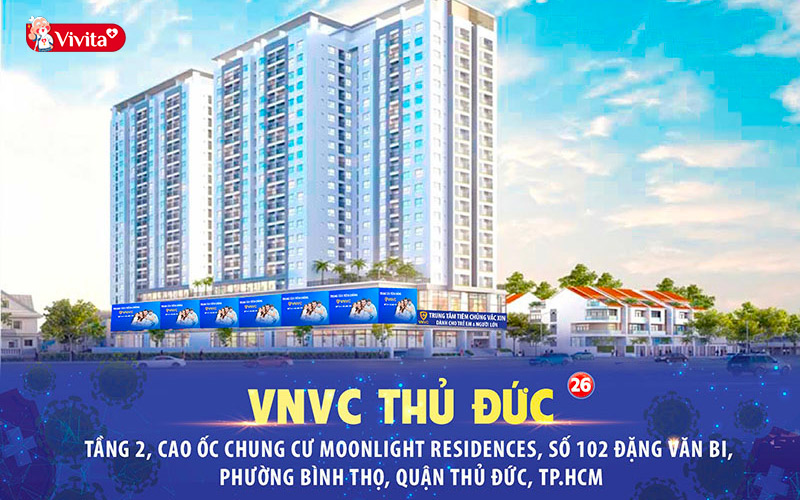 Địa chỉ tiêm chủng VNVC Hồ Chí Minh chi nhánh Thủ Đức
