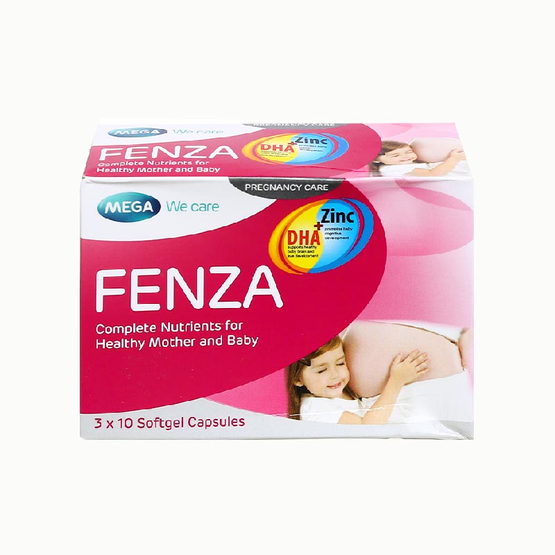Thuốc bổ sung vitamin cho phụ nữ mang thai Fenza | Hộp 30 viên