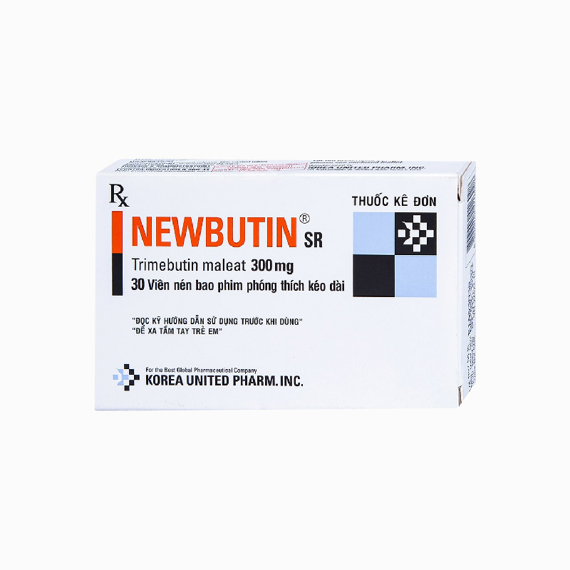 Thuốc trị trào ngược dạ dày, thực quản Newbutin SR | Hộp 30 viên