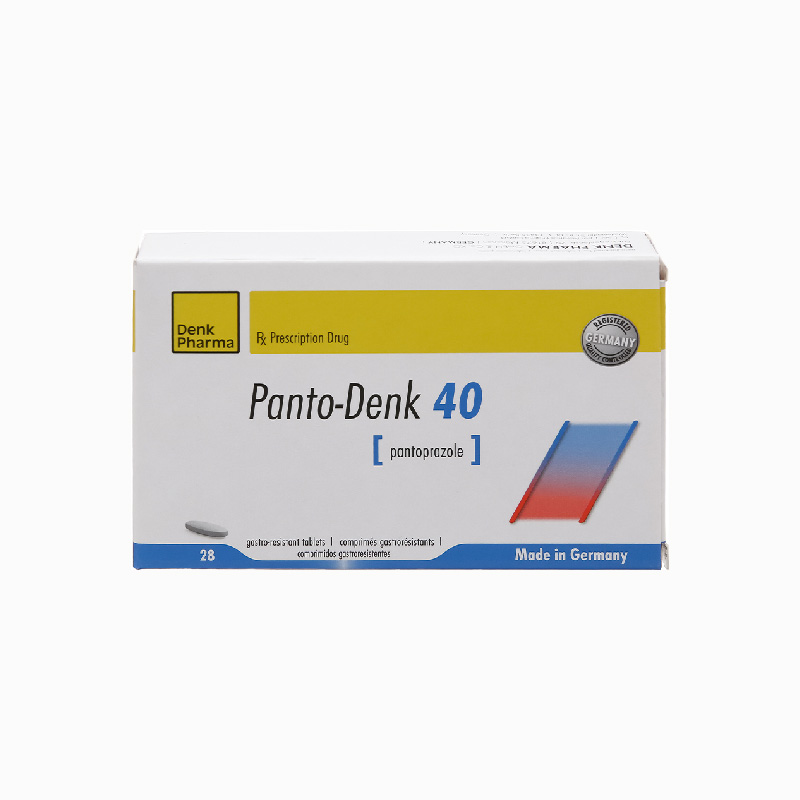 Thuốc trị trào ngược dạ dày, thực quản Panto-Denk 40 | Hộp 28 viên