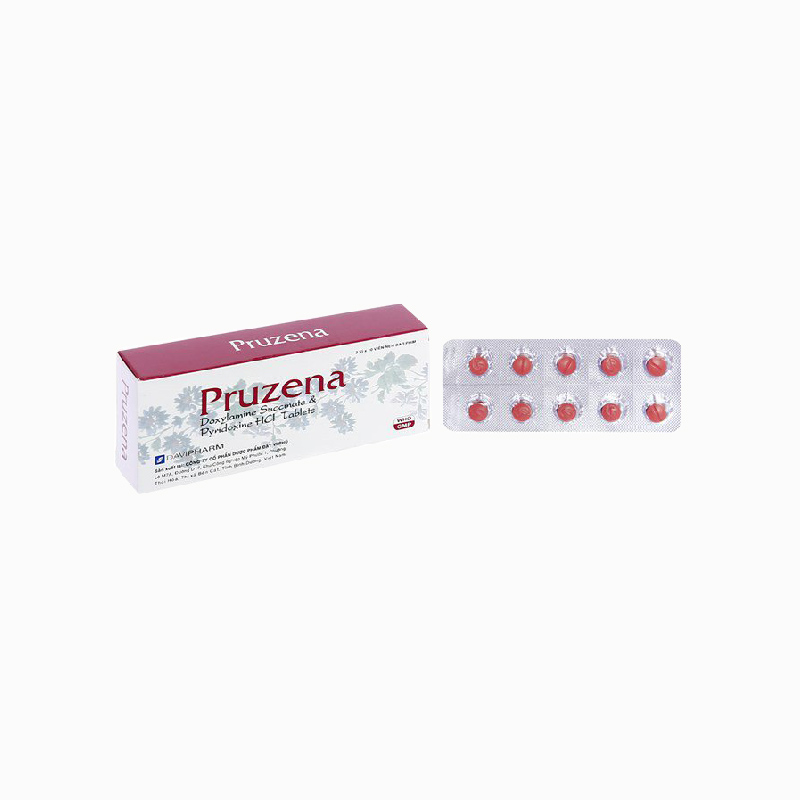 Thuốc giảm nôn nghén cho phụ nữ mang thai Pruzena | Hộp 30 viên