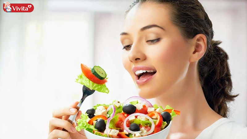 ăn rau và trái cây giúp tăng cơ giảm mỡ hiệu quả