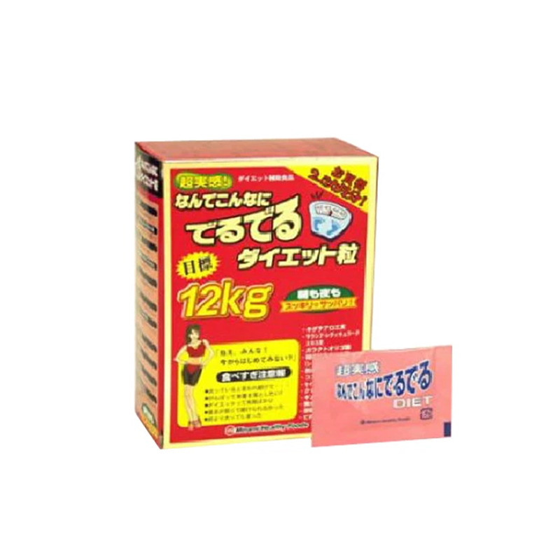Viên Uống Hỗ Trợ Giảm Cân Deru Deru Diet 12Kg Supplement Nhật Bản | Hộp 75 Gói