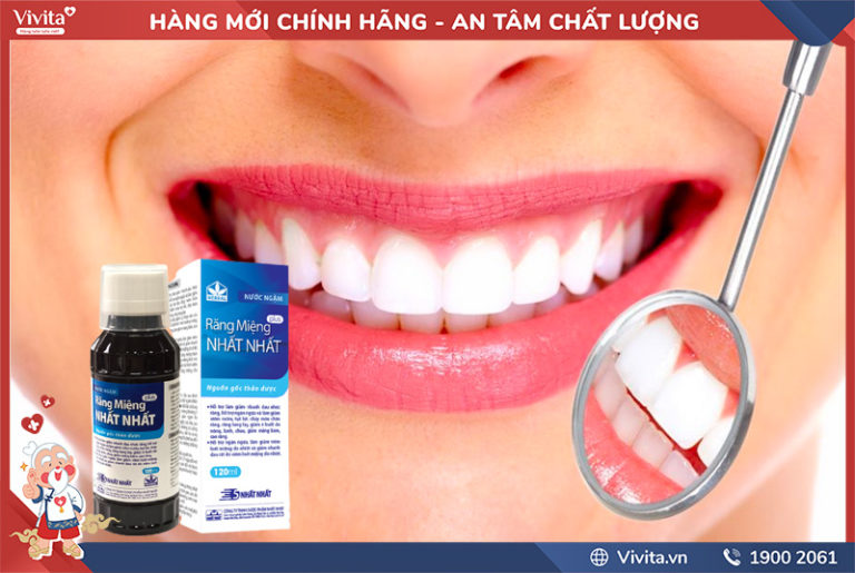Nước Ngậm Răng Miệng Nhất Nhất Plus [MỚI NHẤT] Hộp 120ml