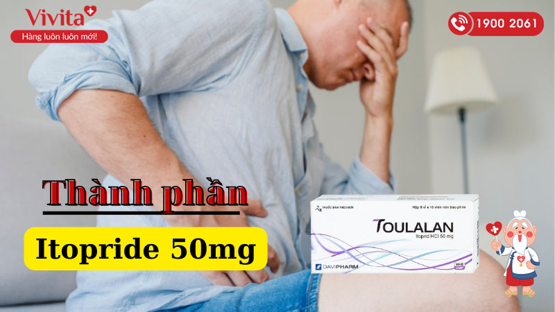Thành phần của thuốc giảm các triệu chứng ở dạ dày - ruột Toulalan