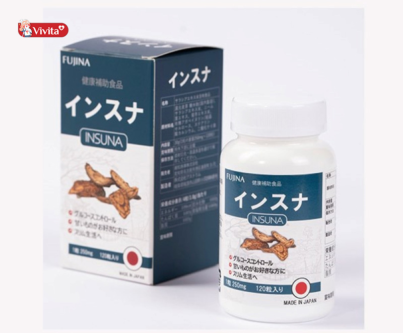 Sản phẩm hỗ trợ trị tiểu đường Insuna