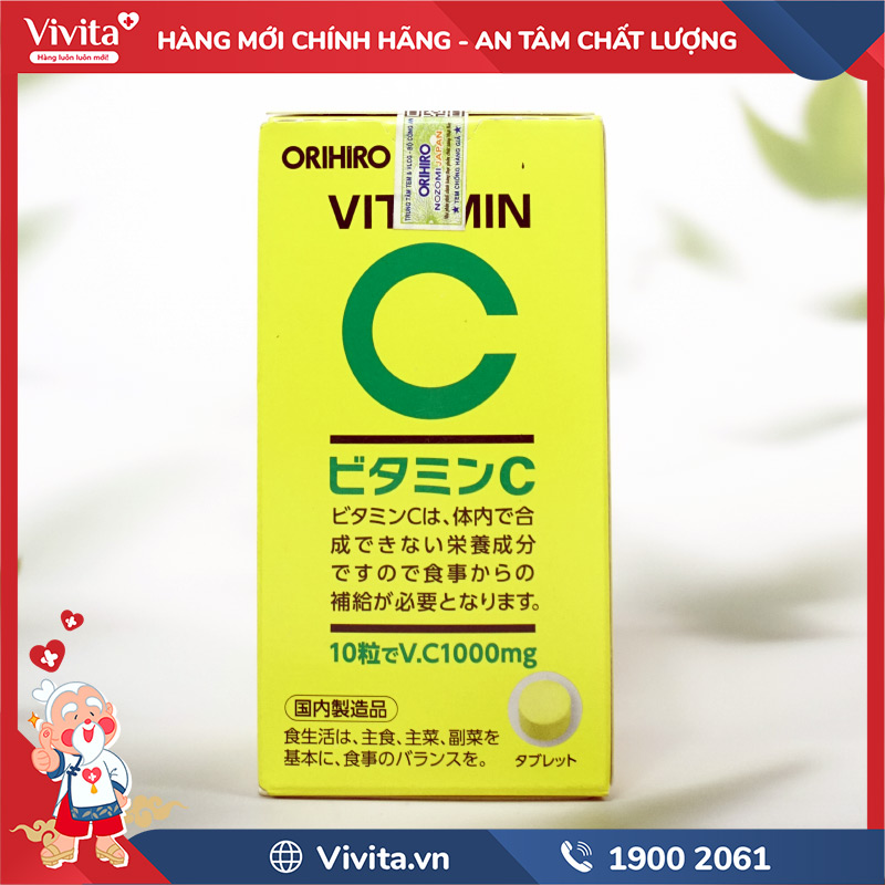 đối tượng sử dụng vitamin c orihiro