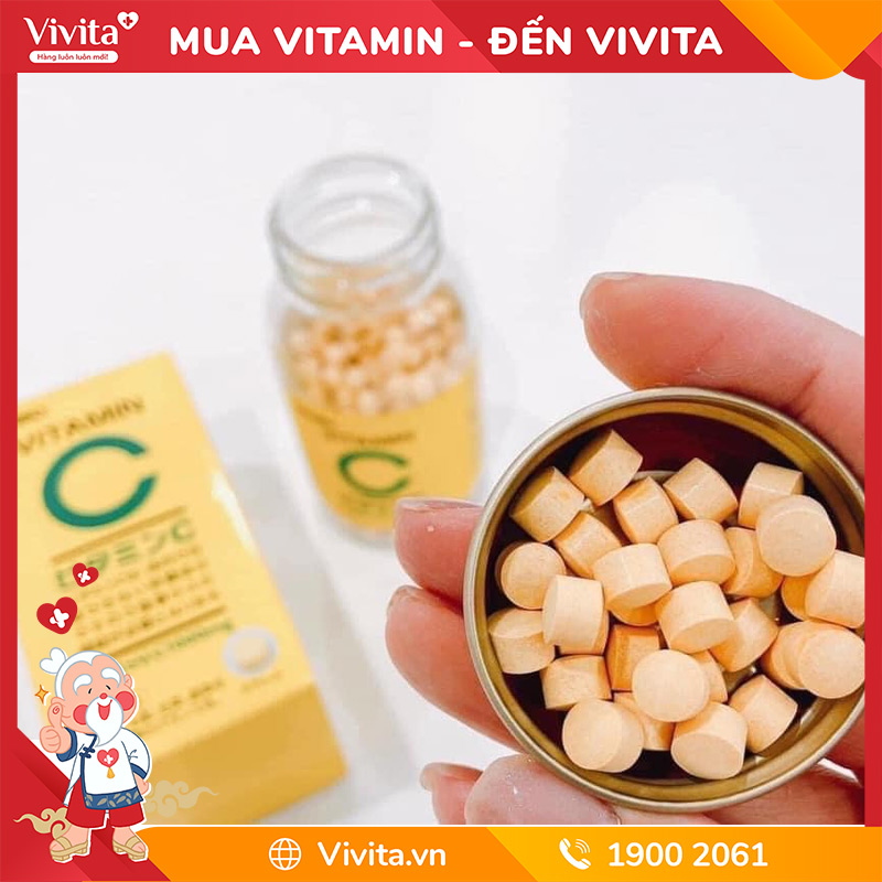 Viên Uống Vitamin C Orihiro Hỗ Trợ Tăng Sức Đề Kháng Và Làm Đẹp Da (Hộp 300 Viên)