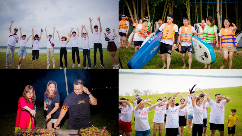 Chuyến teambuilding tại hồ Trị An - Đồng Nai của tập thể Công ty Siêu Thị Sống Khỏe diễn ra ngày 30/07/2022 vừa qua thật trọn vẹn