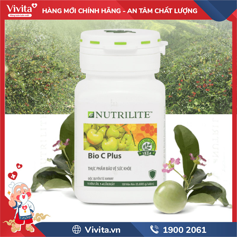 Mỗi viên Nutrilite Bio C plus sẽ cung cấp lượng dưỡng chất lành tính