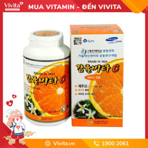 Viên Ngậm Vitamin C Jeju 500g Hàn Quốc | Hộp 278 Viên