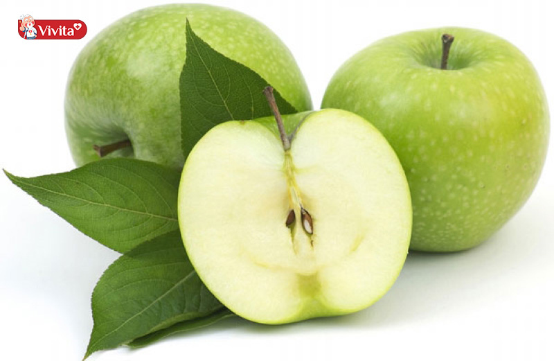 ăn trái cây giảm cân với táo xanh