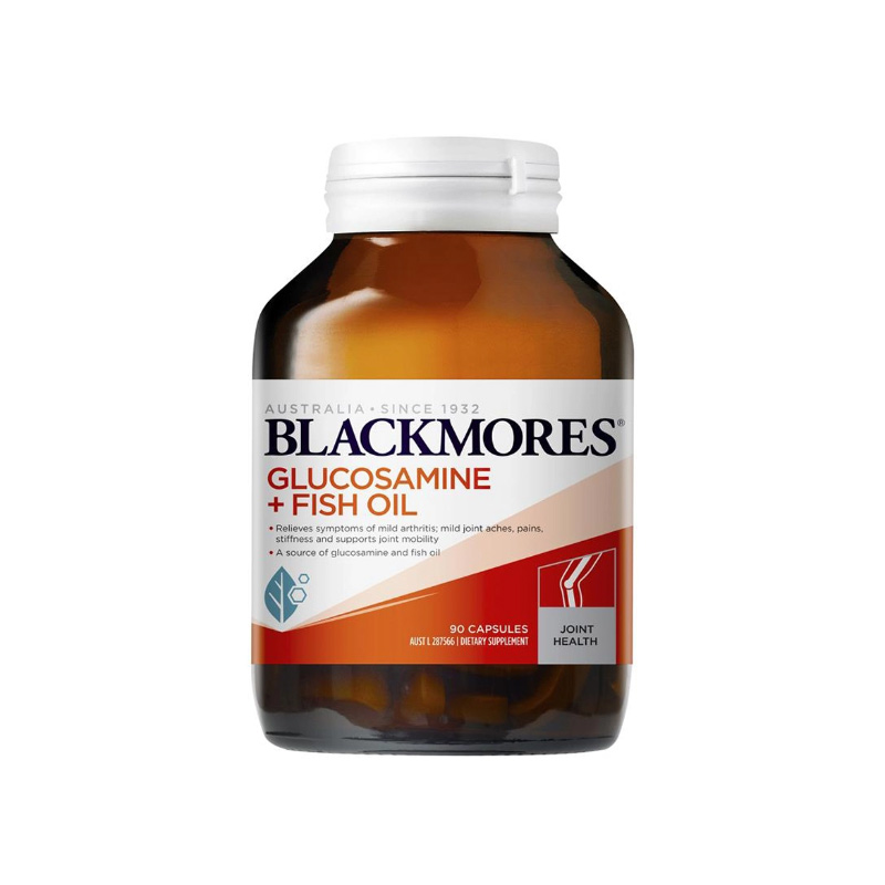 Viên Uống Hỗ Trợ Xương Khớp Blackmores Glucosamine + Fish Oil | Hộp 90 Viên