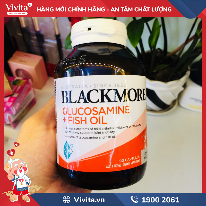 blackmores glucosamine + fish oil có tốt không