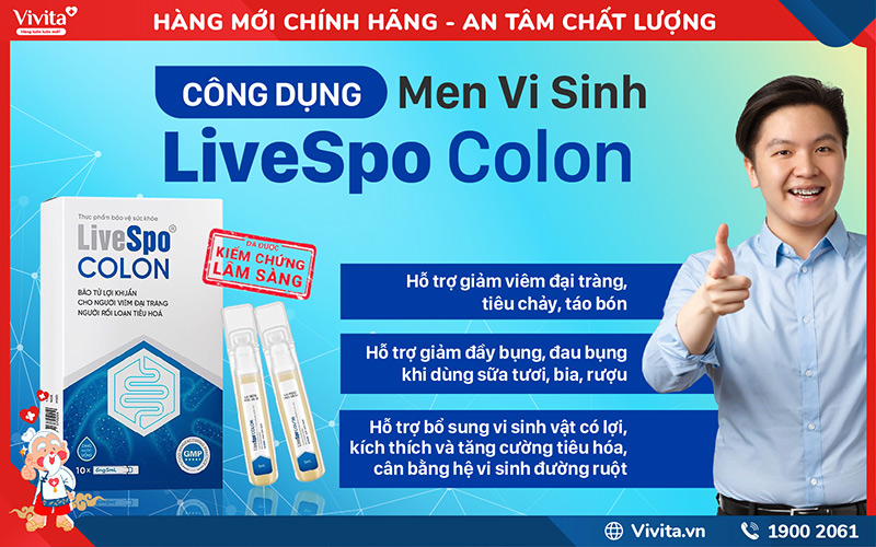công dụng LiveSpo Colon
