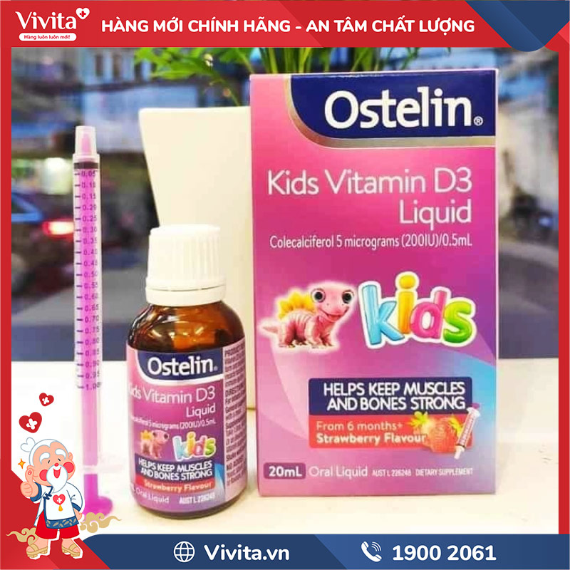 công dụng ostelin vitamin d liquid kid