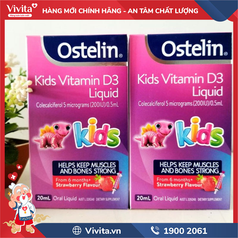 đối tượng sử dụng ostelin vitamin d liquid kid