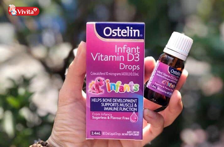 gIỚI THIỆU Vitamin D3 Ostelin Infant của Úc