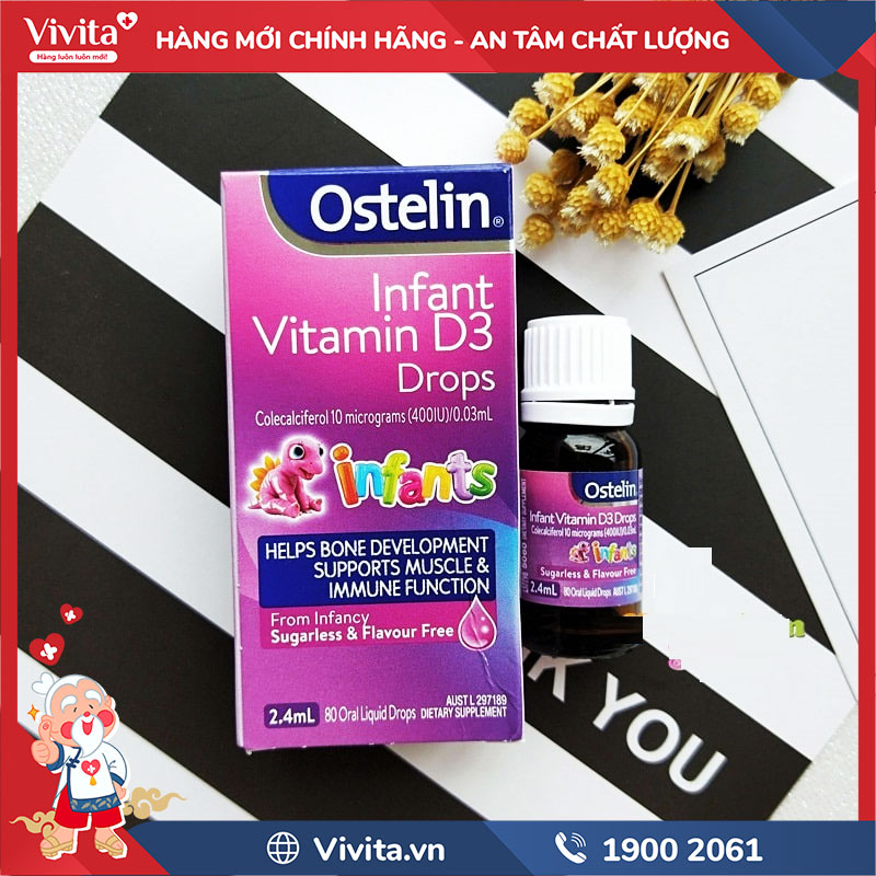 giới thiệu ostelin infant vitamin d3 drops