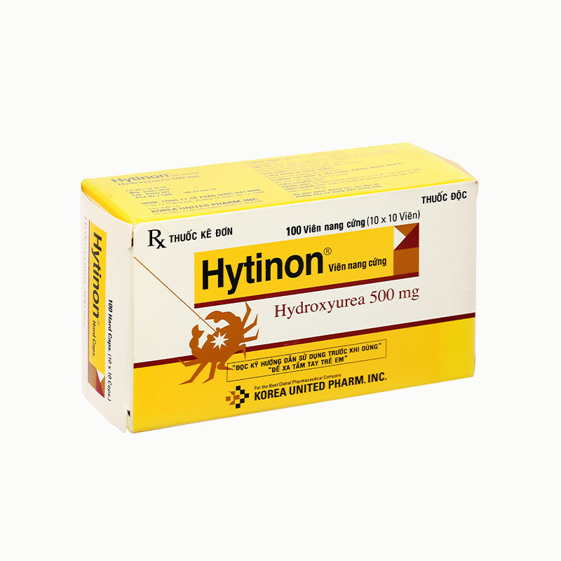 Thuốc trị u hắc tố, ung thư tái phát Hytinon 500mg | Hộp 100 viên