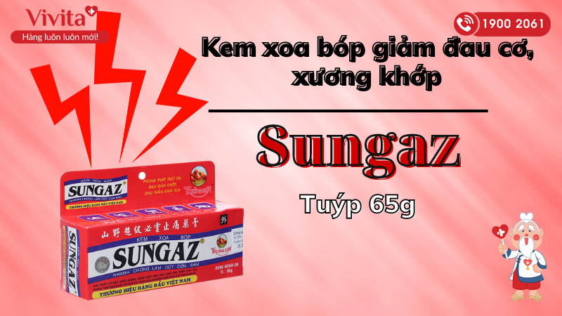 Kem xoa bóp Sungaz là thuốc gì?