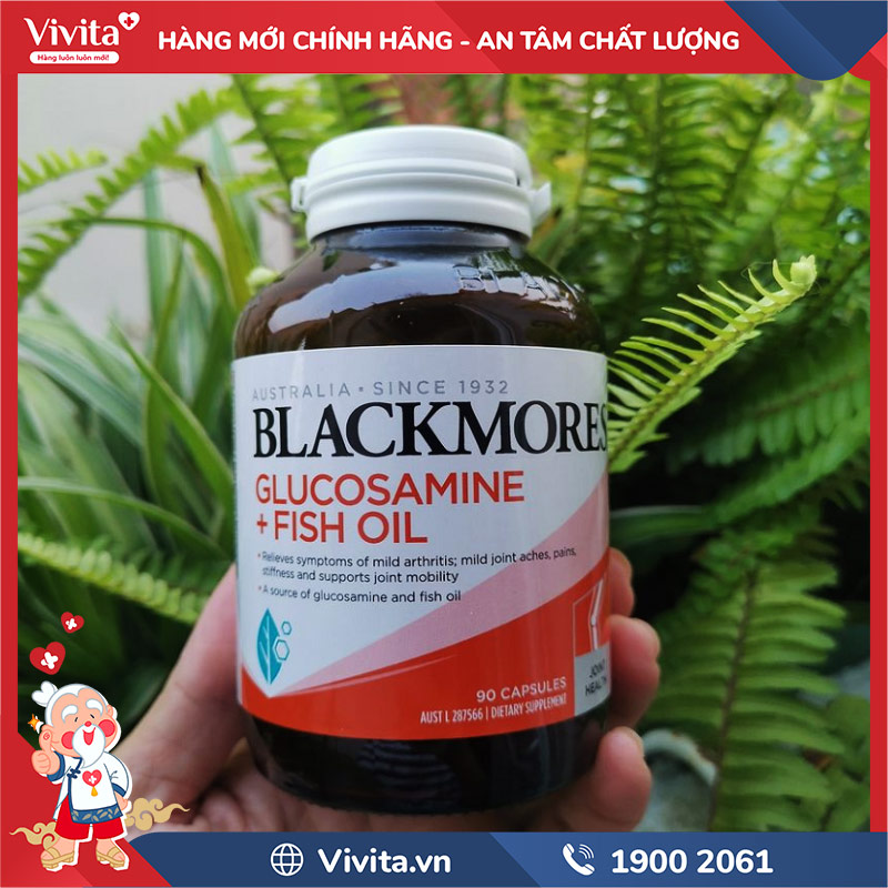 lưu ý khi dùng blackmores glucosamine + fish oil