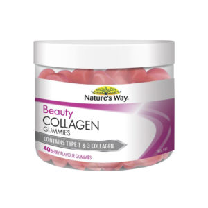 Kẹo Dẻo Collagen Nature’s Way Beauty Collagen Gummies Hỗ Trợ Chống Lão Hóa (Hộp 40 Viên)