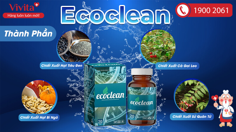 sản phẩm hỗ trợ trị hôi miệng Ecoclean