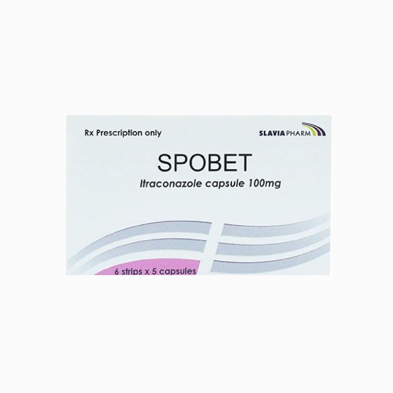 Thuốc trị nấm Spobet | Hộp 30 viên