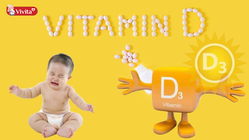 tác dụng phụ của vitamin D3 với trẻ sơ sinh
