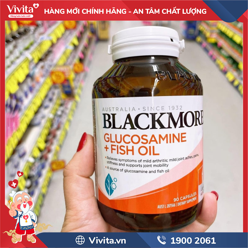 thành phần blackmores glucosamine + fish oil