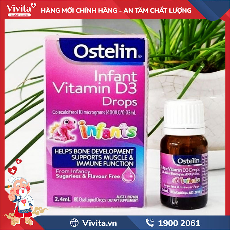 thành phần ostelin infant vitamin d3 drops