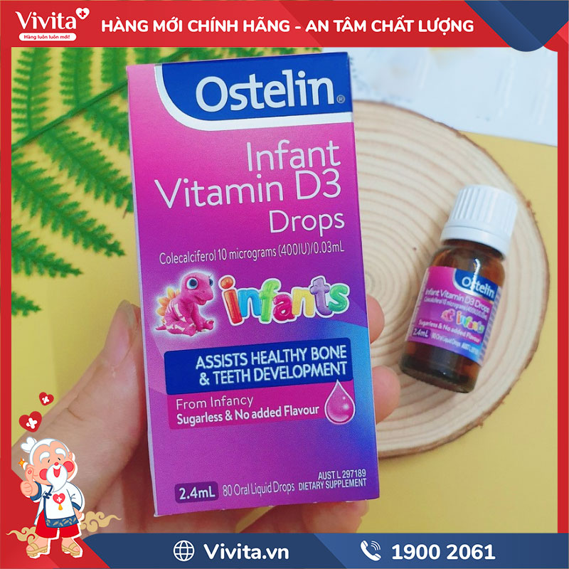 ưu điểm ostelin infant vitamin d3 drops
