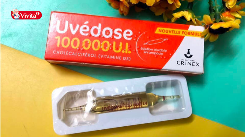 Có thể uống Uvedose 100000 UI vào thời điểm nào trong ngày?
