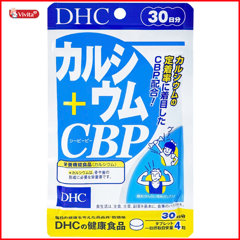 Canxi hữu cơ DHC Calcium + CBP cho người lớn và trẻ em