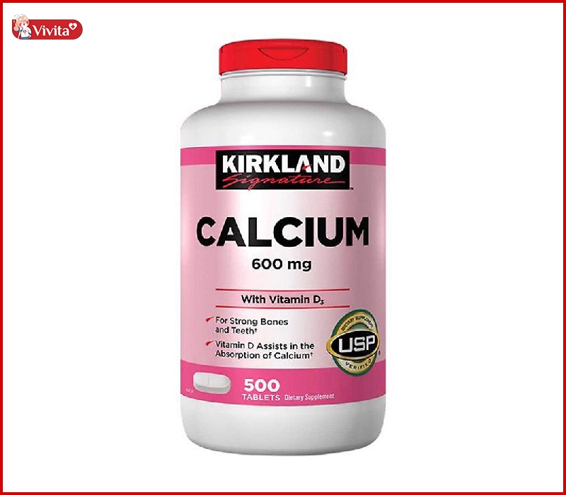 Viên uống Kirkland Calcium 600 mg