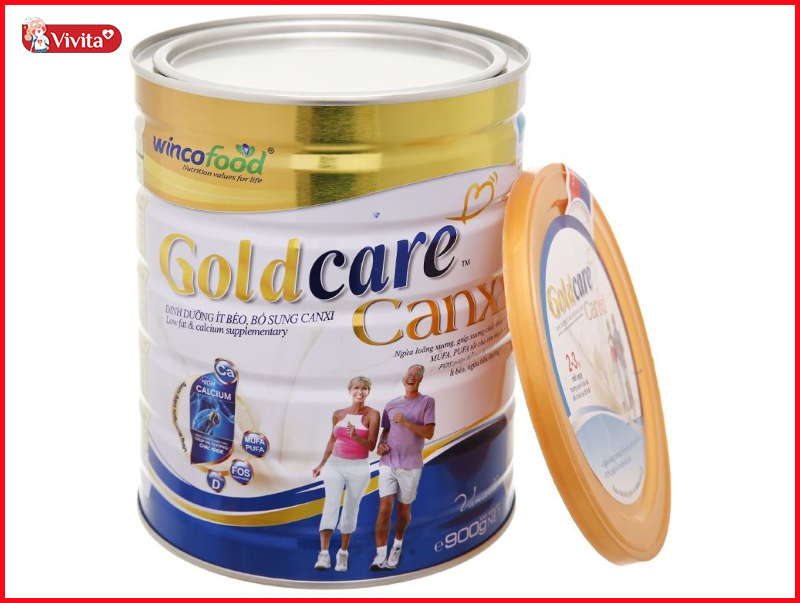 Wincofood GoldCare Canxi sữa canxi cho người già trên 50 tuổi