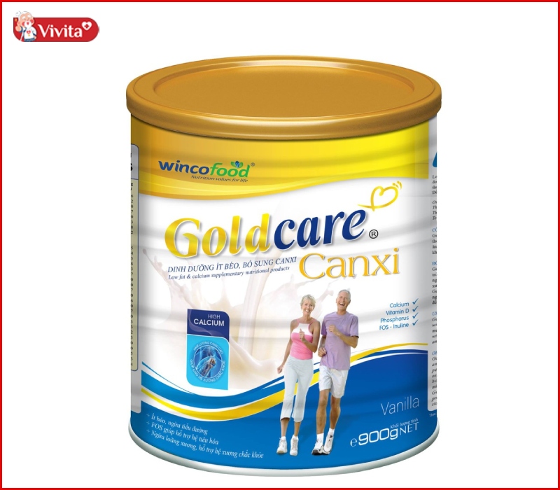 Sữa bột Wincofood GoldCare Canxi 