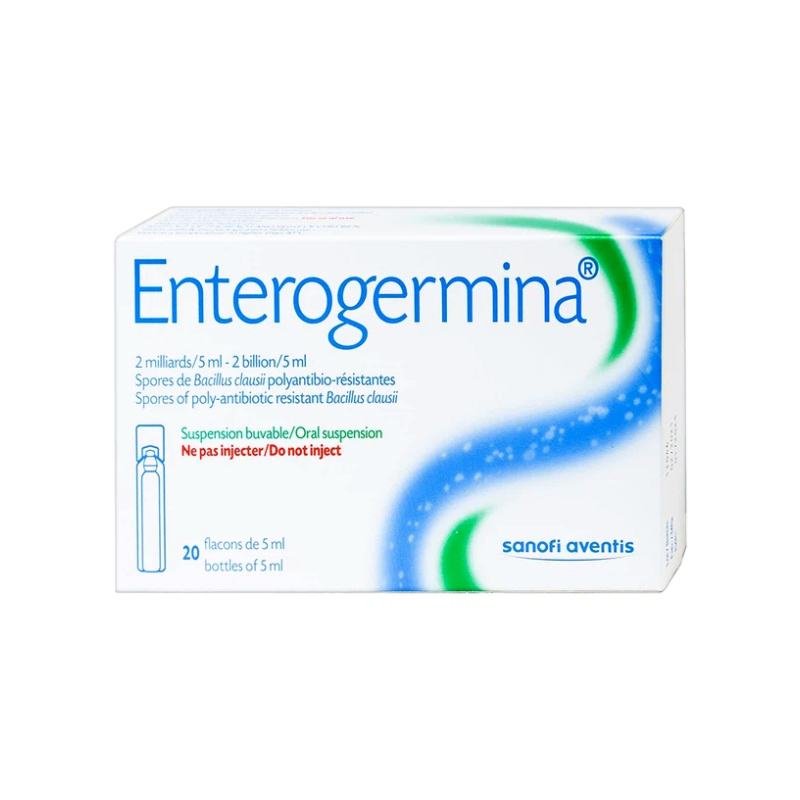 Thuốc Enterogermina Giúp Phòng Và Điều Trị Rối Loạn Hệ Vi Khuẩn Đường Ruột | Hộp 20 ống x 5ml