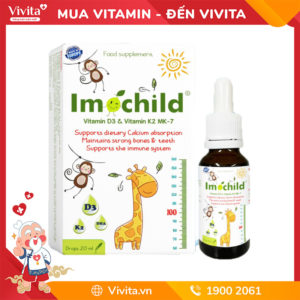 imochild vitamin d3 & vitamin k2 mk7