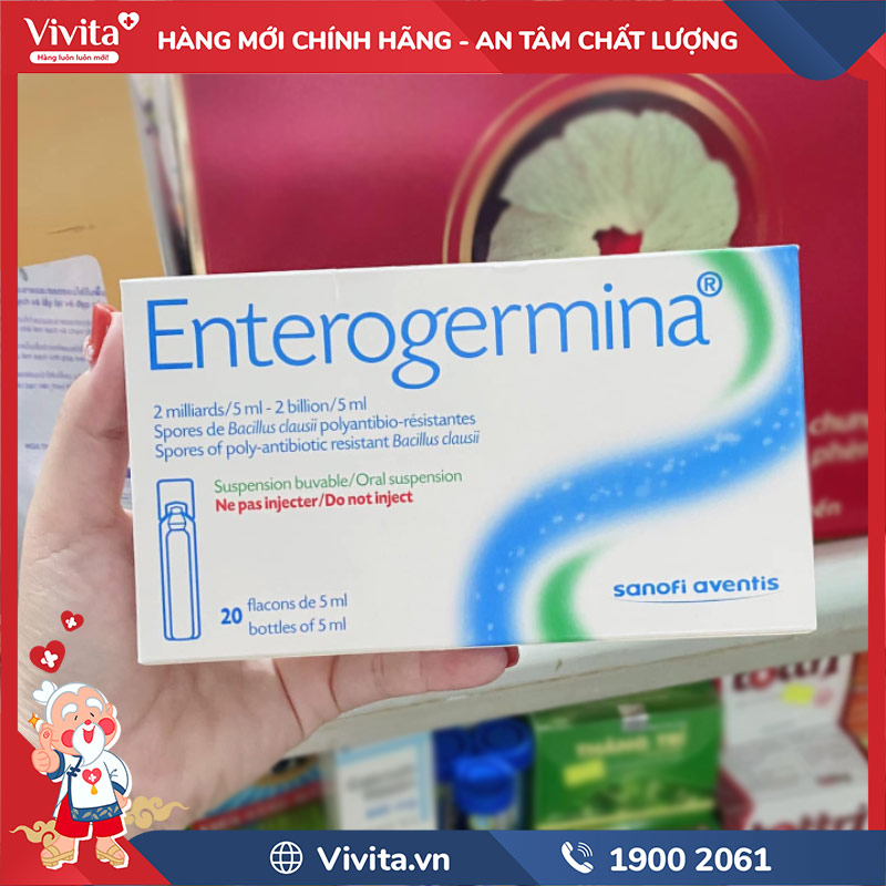 men vi sinh enterogermina có tác dụng phụ không