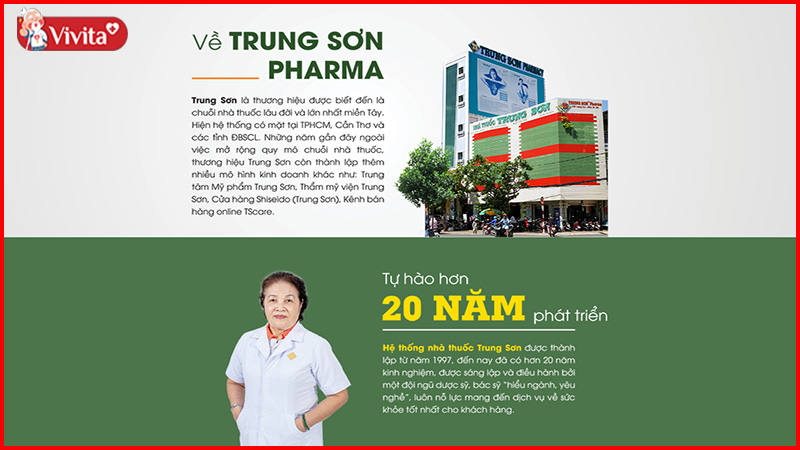 Nhà thuốc online uy tín TP HCM Trung Sơn