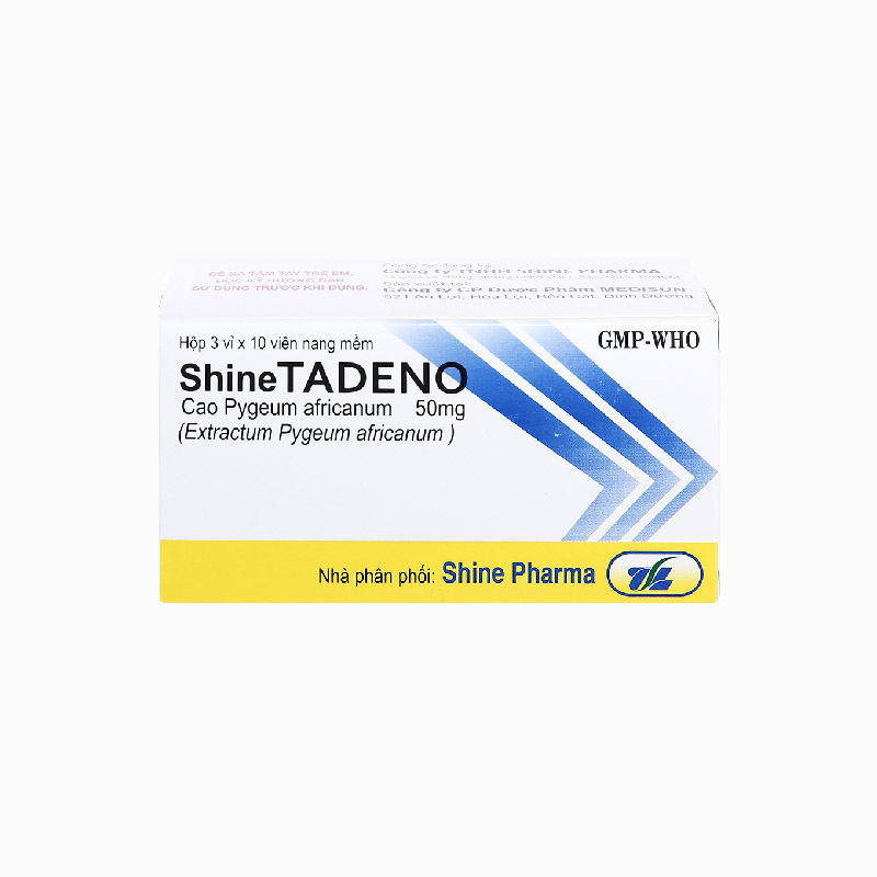 Thuốc trị phì đại tuyến tiền liệt ShineTadeno | Hộp 30 viên