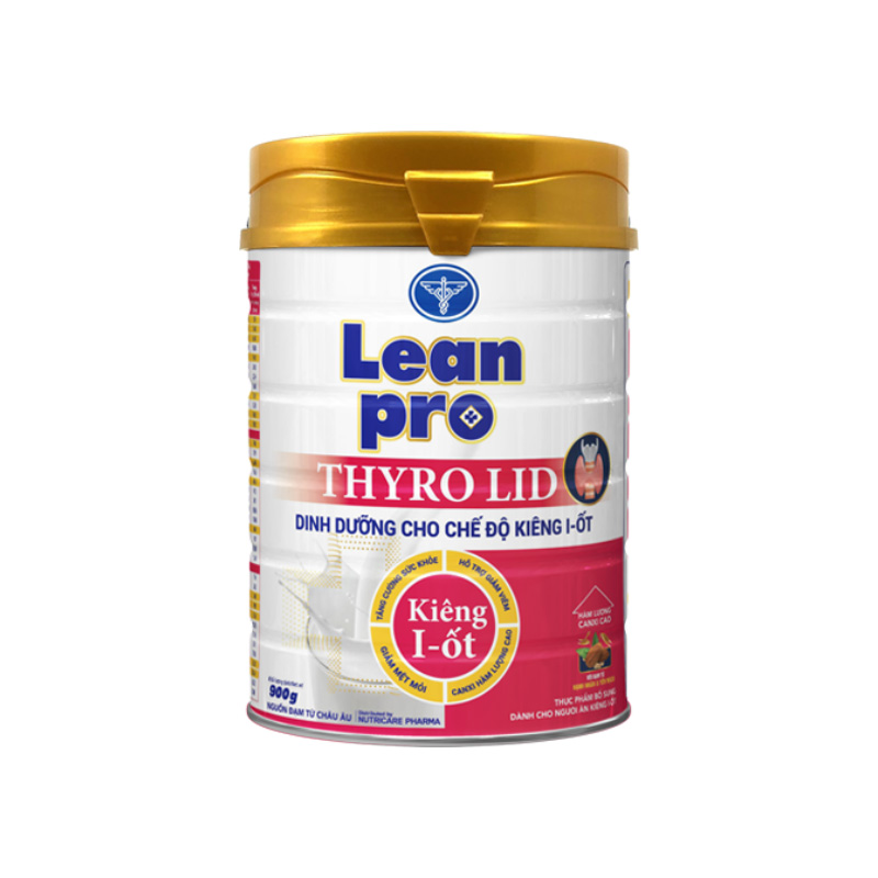 Sữa LeanPro Thyro LID Dành Cho Bệnh Nhân Tuyến Giáp | Hộp 900g