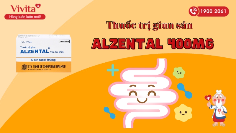 Alzental 400mg là thuốc gì?