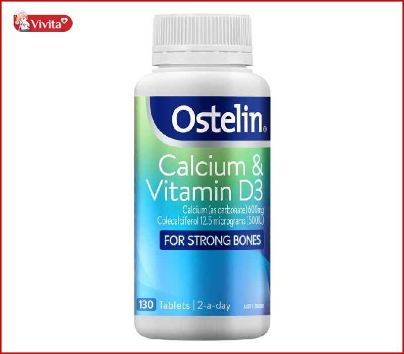 Viên uống Ostelin Vitamin D3 & Calcium