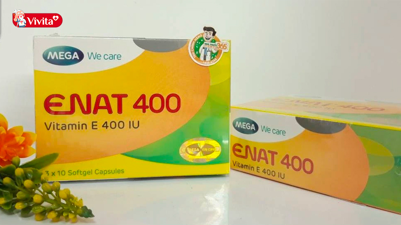Vitamin E Enat 400 tăng khả năng thu thai