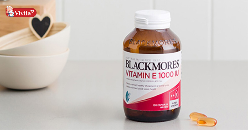 Blackmore Natural Vitamin E 1000IU tốt cho da mặt