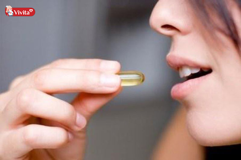Uống viên vitamin E tốt cho da mặt