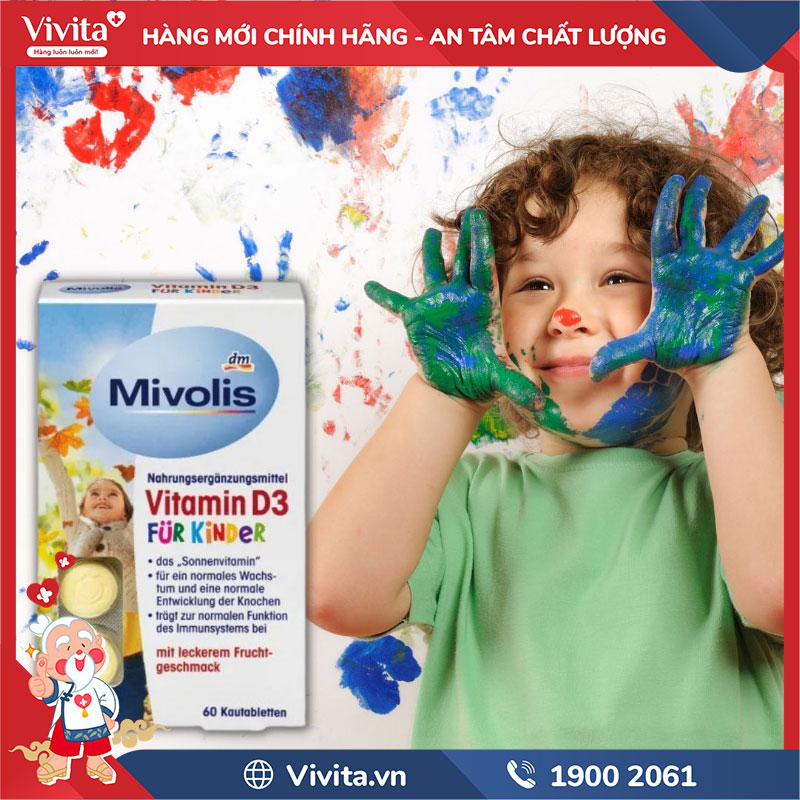 đối tượng sử dụng mivolis vitamin d3 fur kinder
